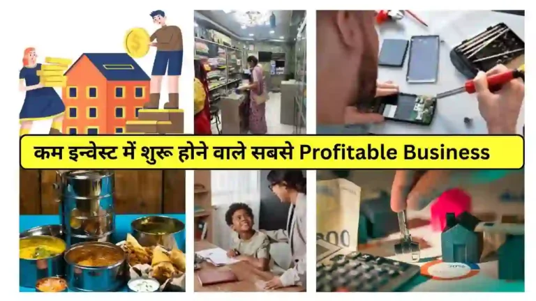 Profitable Business Ideas Low Investment