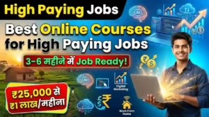 Best Online Courses for High Paying Jobs in India